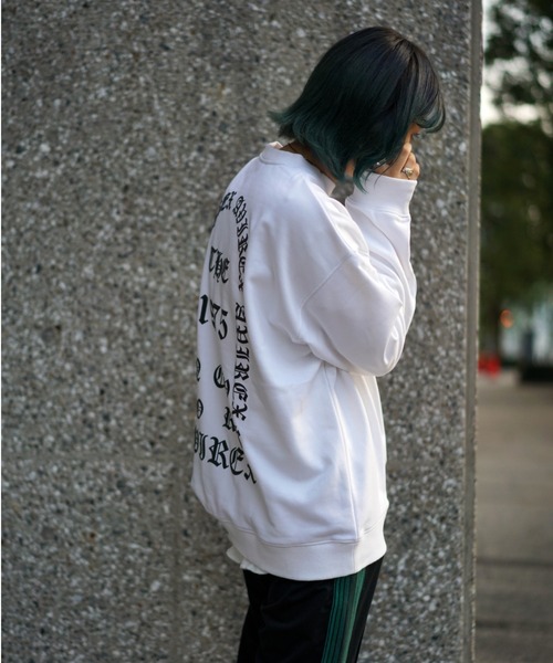AVIREX(アヴィレックス)の「【直営店限定】CREW NECK SWEAT AVX Ⅱ/ クルーネックスウェットAVXⅡ(スウェット・レディース・ホワイト/ブラック・MEDIUM/LARGE)」の19枚目の写真