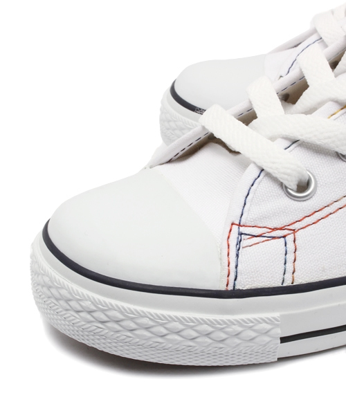 CONVERSE（コンバース）の「CHILD ALL STAR N RBW Z HI / チャイルド オールスター N RBW Z HI（スニーカー・キッズ・ホワイト/レッド・15cm/17cm/22cm/19cm/18cm/16cm/20cm/21cm）」の8枚目の写真