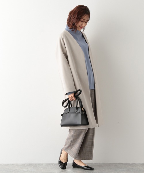 GLOBAL WORK(グローバルワーク)の「サマミエエアリースタンドリブ/255303(スウェット・レディース・ブラック/サックスブルー/アイボリー/カーキ・MEDIUM/LARGE)」の13枚目の写真