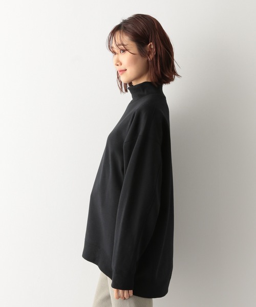 GLOBAL WORK(グローバルワーク)の「サマミエエアリースタンドリブ/255303(スウェット・レディース・ブラック/サックスブルー/アイボリー/カーキ・MEDIUM/LARGE)」の16枚目の写真