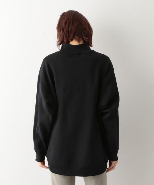 GLOBAL WORK(グローバルワーク)の「サマミエエアリースタンドリブ/255303(スウェット・レディース・ブラック/サックスブルー/アイボリー/カーキ・MEDIUM/LARGE)」の5枚目の写真