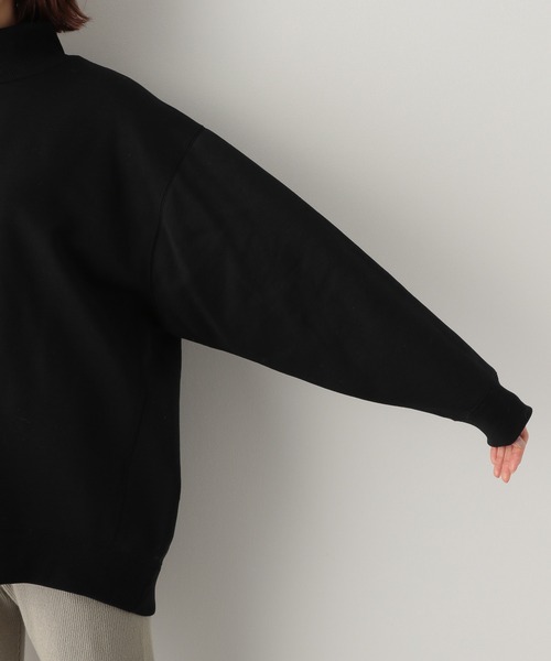 GLOBAL WORK(グローバルワーク)の「サマミエエアリースタンドリブ/255303(スウェット・レディース・ブラック/サックスブルー/アイボリー/カーキ・MEDIUM/LARGE)」の12枚目の写真