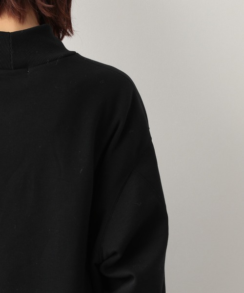 GLOBAL WORK(グローバルワーク)の「サマミエエアリースタンドリブ/255303(スウェット・レディース・ブラック/サックスブルー/アイボリー/カーキ・MEDIUM/LARGE)」の9枚目の写真