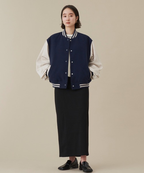 NEUNA（ヌナ）の「ヴィーガンレザースクエアステッチローファー（ローファー・レディース・ホワイト/ブラック・SMALL/MEDIUM/LARGE）」の3枚目の写真