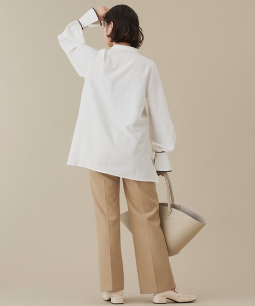 NEUNA（ヌナ）の「ヴィーガンレザースクエアステッチローファー（ローファー・レディース・ホワイト/ブラック・SMALL/MEDIUM/LARGE）」の13枚目の写真