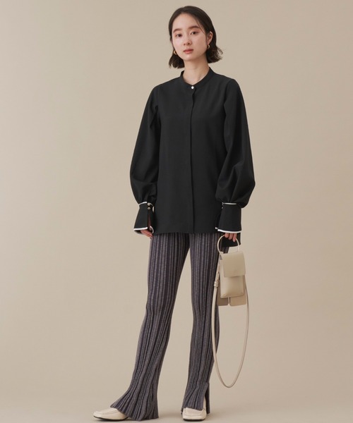 NEUNA（ヌナ）の「ヴィーガンレザースクエアステッチローファー（ローファー・レディース・ホワイト/ブラック・SMALL/MEDIUM/LARGE）」の14枚目の写真