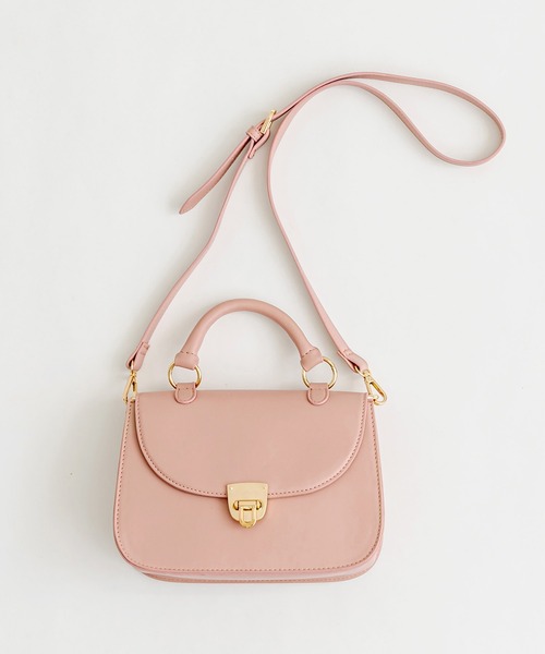 OLIVE des OLIVE(オリーブデオリーブ)の「レトロサドルショルダー(ショルダーバッグ・レディース・ダークブラウン/ベージュ/オフホワイト/ブラック・FREE)」の20枚目の写真