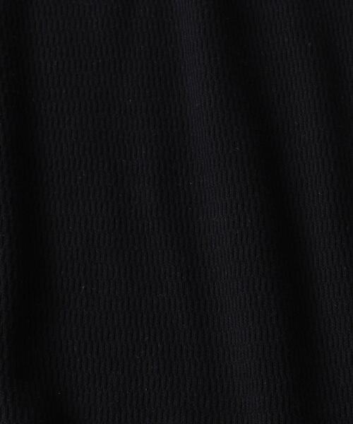 coen（コーエン）の「[洗える]ハニカムワッフルリラックスロングスリーブワンピース（ワンピース・キッズ・オフホワイト/ブラック・100/110/120/130/140/150）」の20枚目の写真