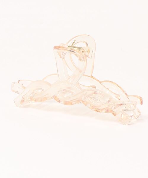 Bab（バブ）の「ウェーブデザインクリップ（バレッタ/ヘアクリップ・レディース・ブラウン/ミント/サーモンピンク・ONESIZE）」の7枚目の写真