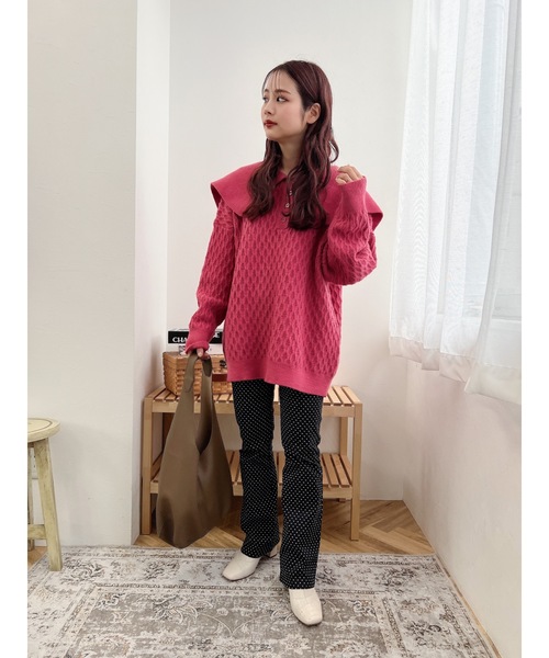 jumelle ジュメロ　ビビットカラーニット jumelle（ジュメロ）の「ビビットカラーニット（ニット/セーター