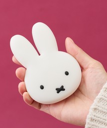 Miffy（ ミッフィー）の「miffy ラバーミラー ミッフィー 鏡（手鏡/メイクミラー）」