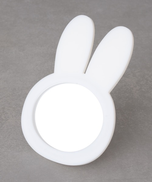 BIRTHDAY BAR(バースデイバー)の「miffy ラバーミラー ミッフィー 鏡(手鏡/メイクミラー・レディース・ホワイト・フリー)」の3枚目の写真