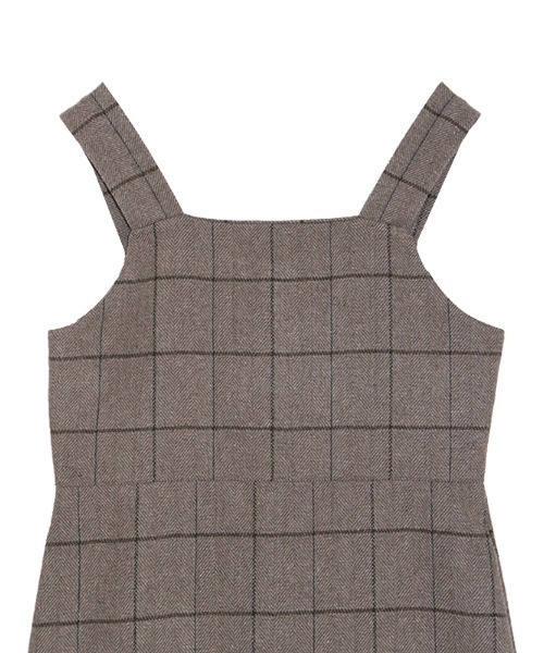 ACYM(アシーム)の「Vintage check long ワンピース(ワンピース・レディース・ブラウン/グレー系その他・FREE)」の6枚目の写真