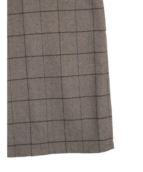 ACYM(アシーム)の「Vintage check long ワンピース(ワンピース・レディース・ブラウン/グレー系その他・FREE)」の9枚目の写真