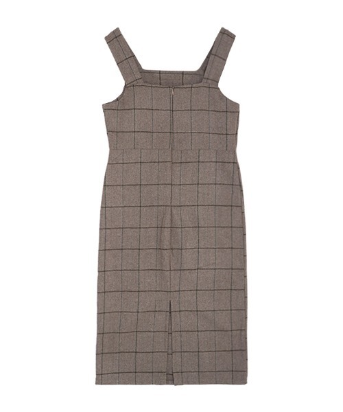 ACYM(アシーム)の「Vintage check long ワンピース(ワンピース・レディース・ブラウン/グレー系その他・FREE)」の11枚目の写真