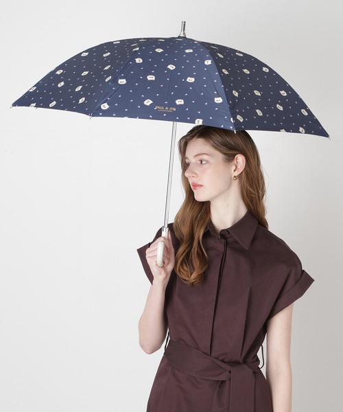 PAUL&JOE（ポールアンドジョー）の「一級遮光 晴雨兼用 日傘 軽量　”フラワー ジプシー”（長傘・レディース・ネイビー/ライトパープル/ミント・FREE）」の9枚目の写真