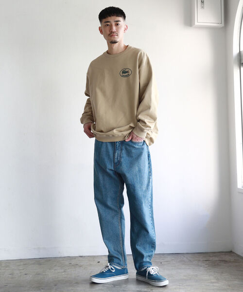 LACOSTE×BEAMS/別注BigLogosweat