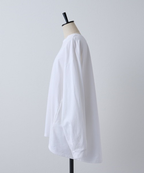 BEARDSLEY（ビアズリー）の「後ろパールドットカットソー（Tシャツ/カットソー・レディース・ホワイト/ブラック・FREE）」の13枚目の写真