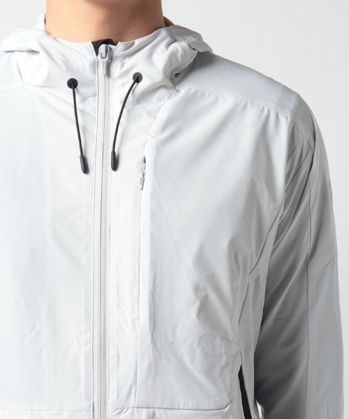 DESCENTE(デサント)の「【デサントアスレチック】アクティブストレッチフーデッドジャケット / ACTIVE STRETCH HOODED JACKET ランニング トレーニング(マウンテンパーカー・メンズ・ブラウン/グレー/ブラック・SMALL/MEDIUM/X-LARGE/LARGE)」の21枚目の写真