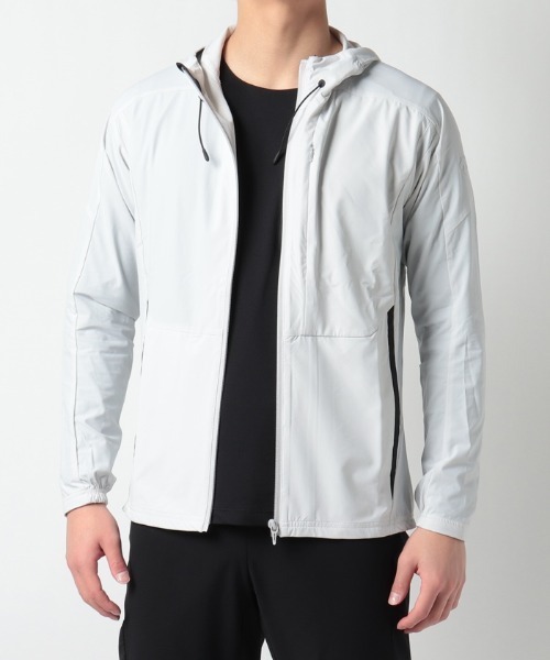 DESCENTE(デサント)の「【デサントアスレチック】アクティブストレッチフーデッドジャケット / ACTIVE STRETCH HOODED JACKET ランニング トレーニング(マウンテンパーカー・メンズ・ブラウン/グレー/ブラック・SMALL/MEDIUM/X-LARGE/LARGE)」の15枚目の写真