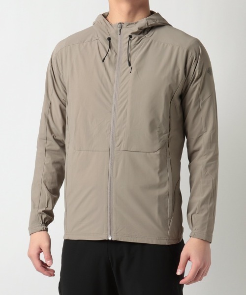 DESCENTE(デサント)の「【デサントアスレチック】アクティブストレッチフーデッドジャケット / ACTIVE STRETCH HOODED JACKET ランニング トレーニング(マウンテンパーカー・メンズ・ブラウン/グレー/ブラック・SMALL/MEDIUM/X-LARGE/LARGE)」の13枚目の写真