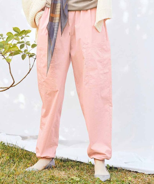 MEDE19F（メデジュウキュウ）の「ＭＥＤＥ１９Ｆ　パラシュート型パンツ（その他パンツ・レディース・ピンク/ライトカーキ・MEDIUM/LARGE/X-LARGE）」の2枚目の写真