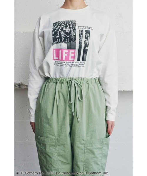 MEDE19F（メデジュウキュウ）の「ＭＥＤＥ１９Ｆ　パラシュート型パンツ（その他パンツ・レディース・ピンク/ライトカーキ・MEDIUM/LARGE/X-LARGE）」の10枚目の写真