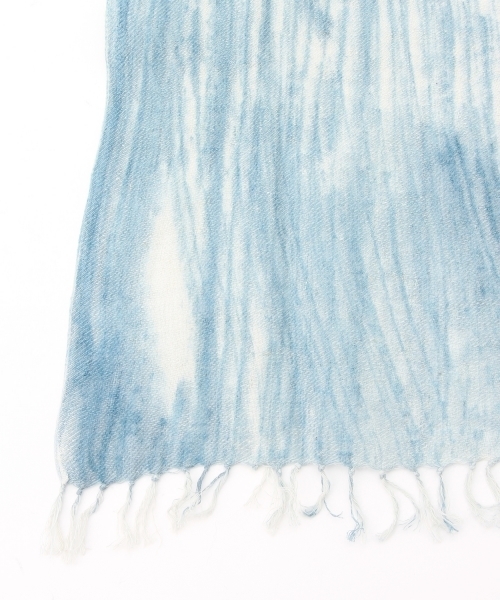 BEAMS（ビームス）の「Baje Craft / ハンドメイド インディゴストール（マフラー・メンズ・インディゴブルー・ONE SIZE）」の6枚目の写真