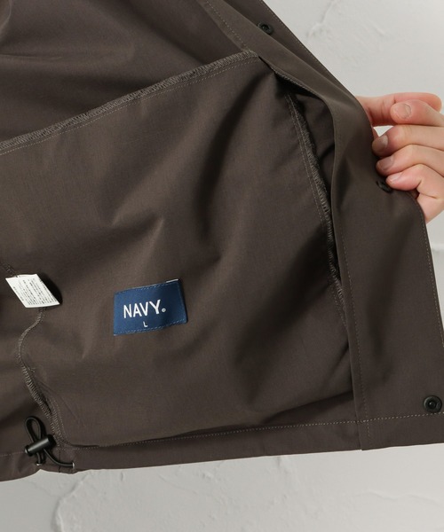 NAVY（ネイビー）の「SOLOTEX(R)使用 ストレッチカーディガン（カーディガン/ボレロ・メンズ・チャコール/ネイビー・M/XL/L）」の16枚目の写真