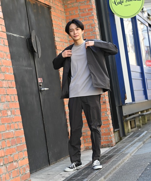 NAVY（ネイビー）の「SOLOTEX(R)使用 ストレッチカーディガン（カーディガン/ボレロ・メンズ・チャコール/ネイビー・M/XL/L）」の18枚目の写真