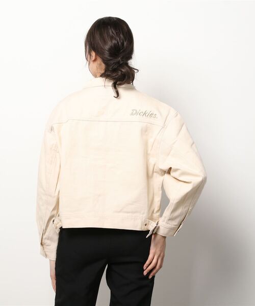 Dickies（ディッキーズ）の「Dickies ディッキーズ ショート丈カツラギジャケット（その他アウター・レディース・カーキ/アイボリー/チャコール・M/L）」の22枚目の写真