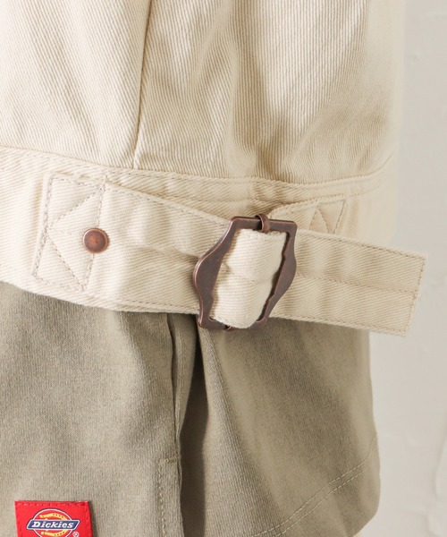 Dickies（ディッキーズ）の「Dickies ディッキーズ ショート丈カツラギジャケット（その他アウター・レディース・カーキ/アイボリー/チャコール・M/L）」の17枚目の写真