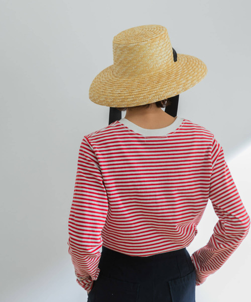 URBAN RESEARCH(アーバンリサーチ)の「クルーネックボーダーカットソー(Tシャツ/カットソー・レディース・ブルー系その他/レッド系その他・FREE)」の8枚目の写真