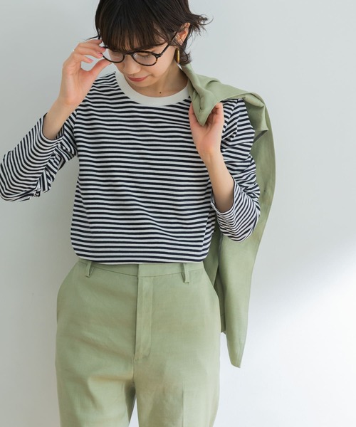 URBAN RESEARCH(アーバンリサーチ)の「クルーネックボーダーカットソー(Tシャツ/カットソー・レディース・ブルー系その他/レッド系その他・FREE)」の13枚目の写真