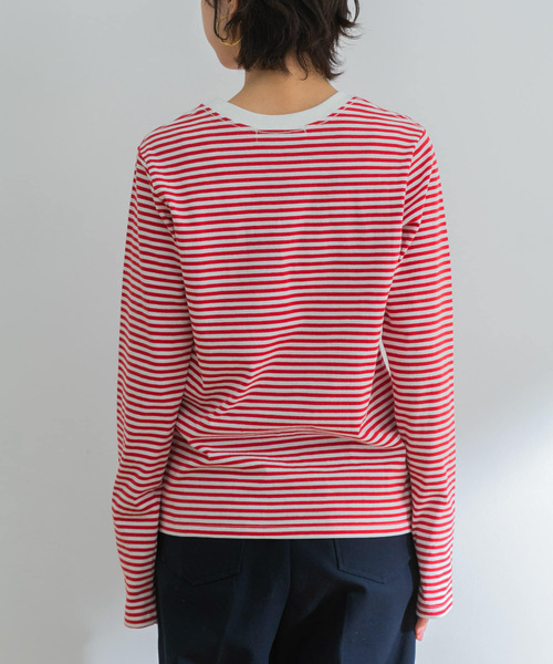 URBAN RESEARCH(アーバンリサーチ)の「クルーネックボーダーカットソー(Tシャツ/カットソー・レディース・ブルー系その他/レッド系その他・FREE)」の18枚目の写真