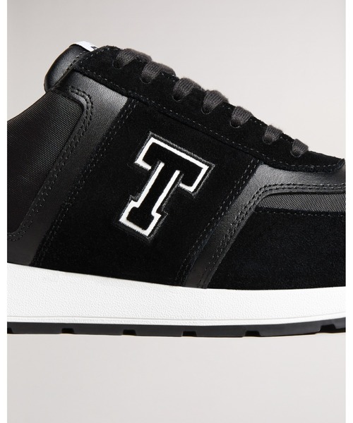 Ted Baker（テッドベーカー）の「GREGORY メンズ レザー スニーカー (ブランドロゴ)（スニーカー・メンズ・ライム/チャコールグレー/ブラック・42/43/44/41/40）」の15枚目の写真