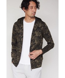 HIGH STREET∴カモ柄Zipパーカー