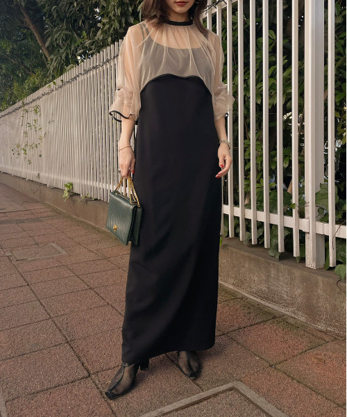 MANY WAY AIRY VEIL DRESS（ワンピース）｜Ameri（アメリ）の