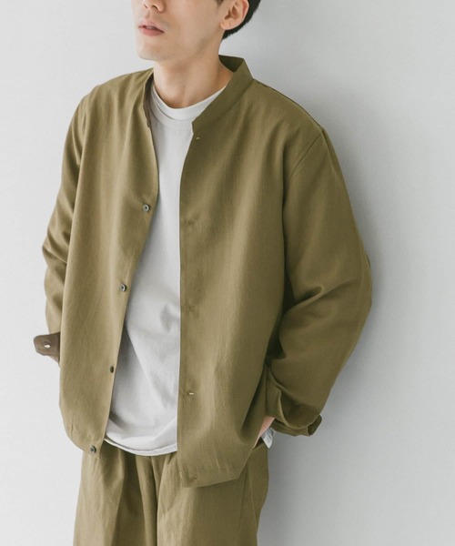 URBAN RESEARCH DOORS（アーバンリサーチドアーズ）の「イージーケアスタンドブルゾン（ブルゾン・メンズ・ネイビー/オリーブ/グリーン・MEDIUM/LARGE）」の18枚目の写真