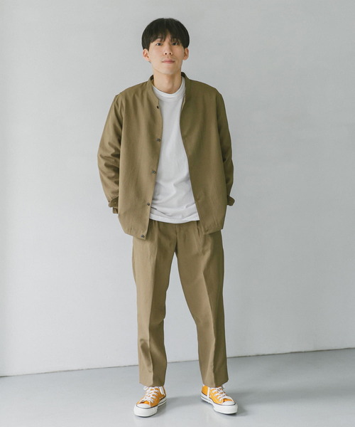 URBAN RESEARCH DOORS（アーバンリサーチドアーズ）の「イージーケアスタンドブルゾン（ブルゾン・メンズ・ネイビー/オリーブ/グリーン・MEDIUM/LARGE）」の5枚目の写真