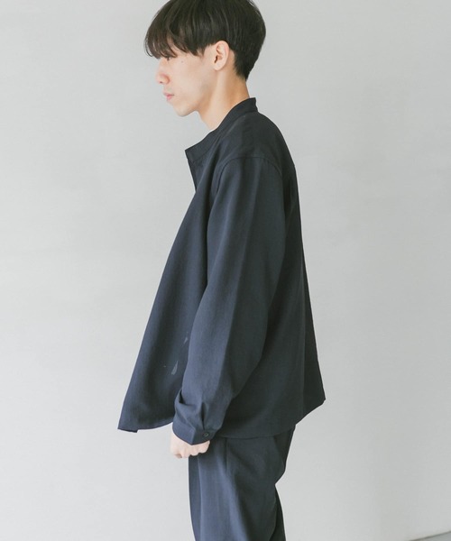 URBAN RESEARCH DOORS（アーバンリサーチドアーズ）の「イージーケアスタンドブルゾン（ブルゾン・メンズ・ネイビー/オリーブ/グリーン・MEDIUM/LARGE）」の10枚目の写真