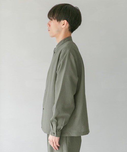 URBAN RESEARCH DOORS（アーバンリサーチドアーズ）の「イージーケアスタンドブルゾン（ブルゾン・メンズ・ネイビー/オリーブ/グリーン・MEDIUM/LARGE）」の20枚目の写真