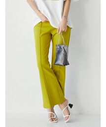 MURUA | スムースフィットアンドフレアパンツ(スラックス)