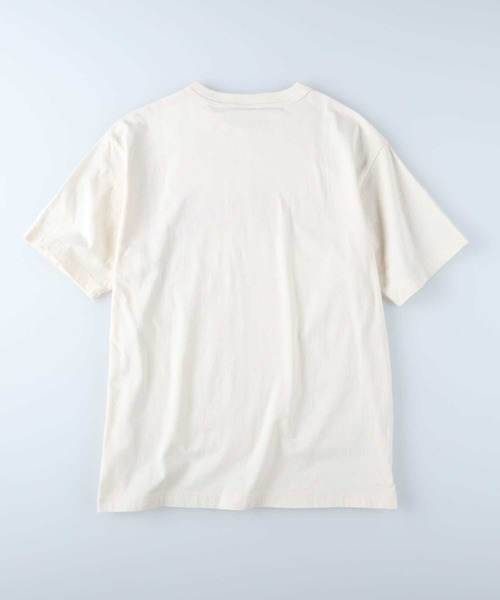 Champion（チャンピオン）の「【Champion】カレッジロゴＴシャツ（Tシャツ/カットソー・レディース・ブルー/ダークグレー/キャメル/キナリ・M/L）」の22枚目の写真