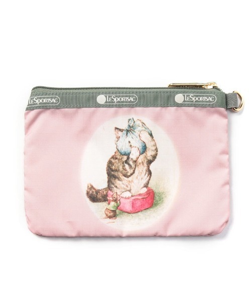 LeSportsac（レスポートサック）の「WRISTLET POUCH SET キャットアンドマウス（ポーチ）」 WEAR