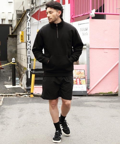 Carhartt WIP(カーハートダブリューアイピー)の「Carhartt WIP ハーフジップ スウェット(スウェット・メンズ・アッシュ/ブラック/ホワイト/レッド・MEDIUM/SMALL/LARGE)」の11枚目の写真