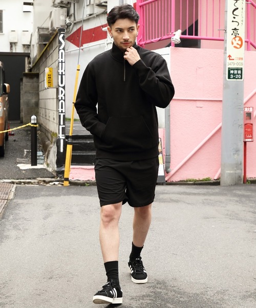 Carhartt WIP(カーハートダブリューアイピー)の「Carhartt WIP ハーフジップ スウェット(スウェット・メンズ・アッシュ/ブラック/ホワイト/レッド・MEDIUM/SMALL/LARGE)」の13枚目の写真