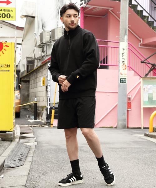 Carhartt WIP(カーハートダブリューアイピー)の「Carhartt WIP ハーフジップ スウェット(スウェット・メンズ・アッシュ/ブラック/ホワイト/レッド・MEDIUM/SMALL/LARGE)」の17枚目の写真