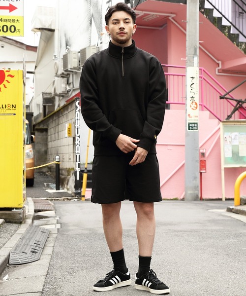 Carhartt WIP(カーハートダブリューアイピー)の「Carhartt WIP ハーフジップ スウェット(スウェット・メンズ・アッシュ/ブラック/ホワイト/レッド・MEDIUM/SMALL/LARGE)」の18枚目の写真