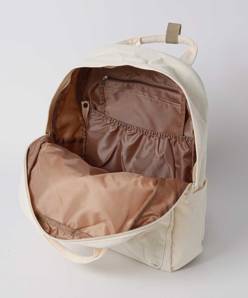 ALTROSE（アルトローズ）の「ロゴ　キャンバスリュック（バックパック/リュック・レディース・ブラック/グレー/アイボリー・FREE）」の18枚目の写真